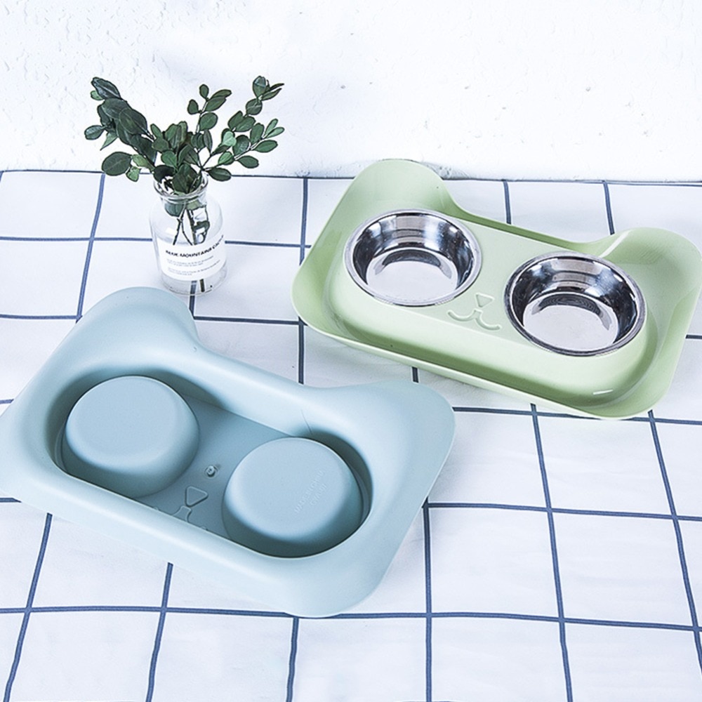 Durable Double Stainless Steel Bowl Durable Double Stainless Steel Bowl