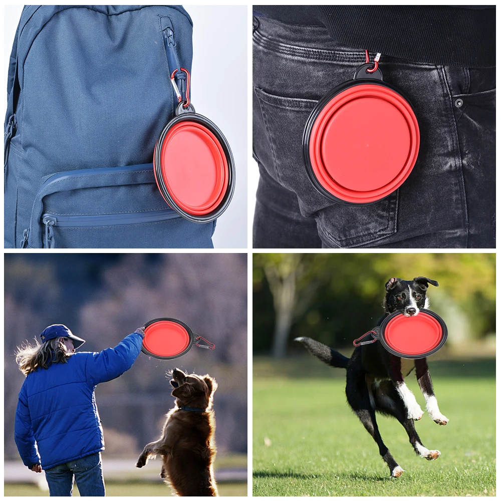 Folding Portable Silicone Pet Bowl Folding Portable Silicone Pet Bowl