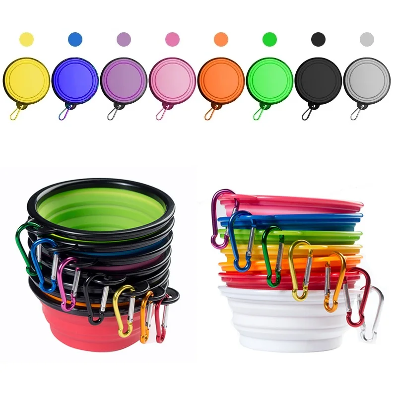 Folding Portable Silicone Pet Bowl Folding Portable Silicone Pet Bowl